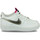 Chaussures Femme Baskets basses Nike Air Force 1 LV8 Double Swoosh Silver Gold Blanc Blanc