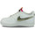 Chaussures Femme Baskets basses Nike Air Force 1 LV8 Double Swoosh Silver Gold Blanc Blanc