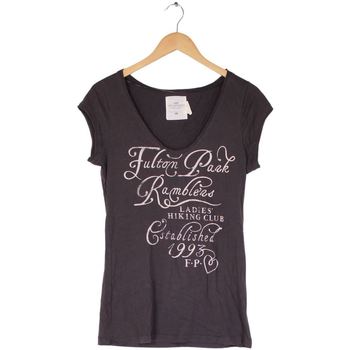 Vêtements Femme T-shirts manches courtes H&M Tee-shirt  - Taille 40 Marron