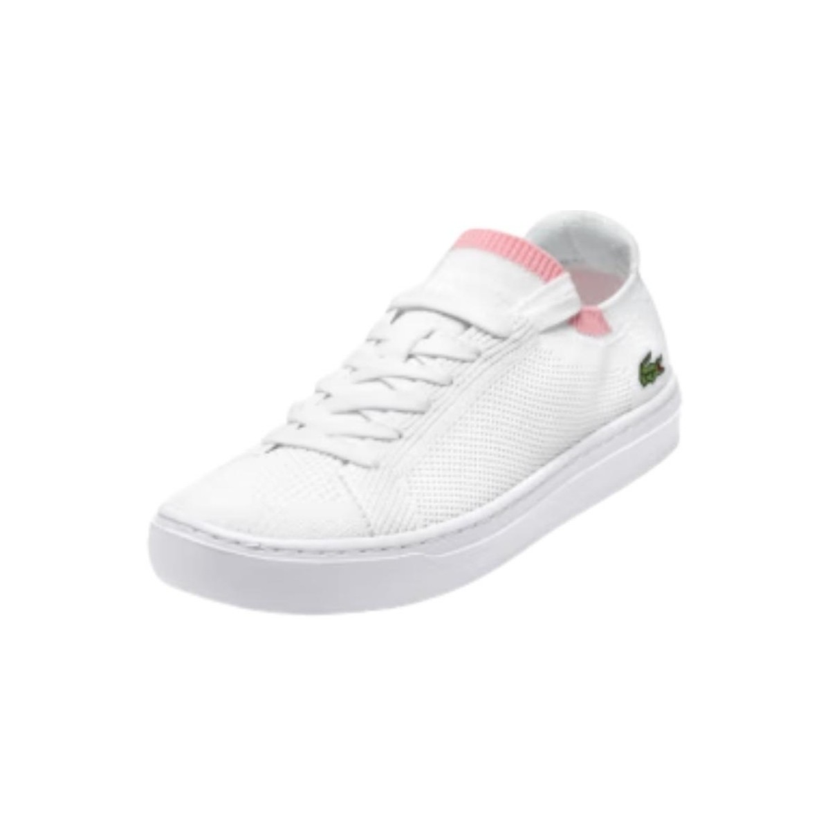 Baskets Femme Ref 56943 1Y9 Blanc Chaussures Lacoste en coloris Blanc Femme Chaussures Baskets Baskets basses 