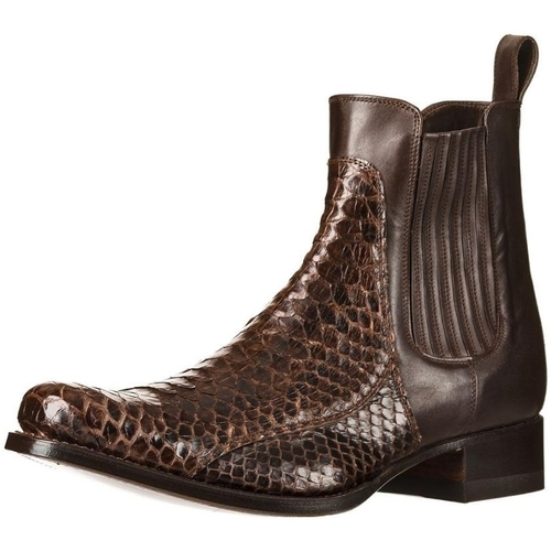 Chaussures Homme Bottes Sendra Barcel boots Bottines Homme  City Ref 51580 Camel Marron