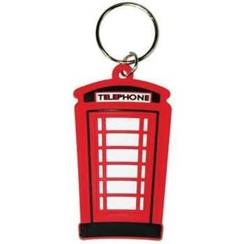 Accessoires textile Porte-clés Porte Clés Gomme Spiderman Porte clés Cabine Londonienne Rouge