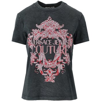 Vêtements Femme T-shirts & Polos Versace Jeans Couture Baroque Gris