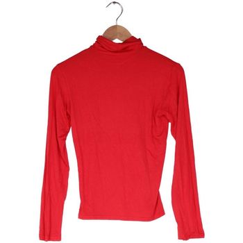 Vêtements Femme T-shirts manches courtes Camaieu Tee-shirt  - Taille 36 Rouge