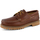 Chaussures Homme Slip ons Travelin' Plymouth Homme Chaussure à enfiler Marron