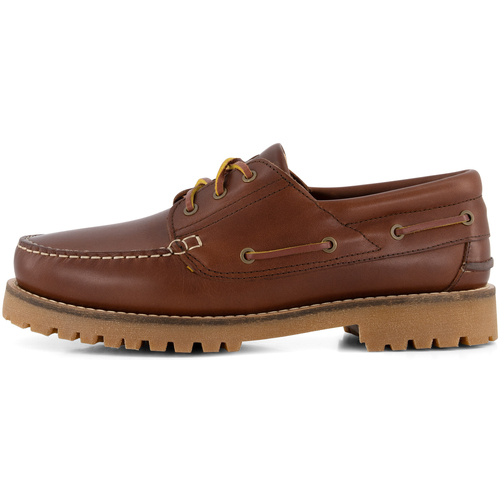 Chaussures Homme Slip ons Travelin' Plymouth Homme Marron