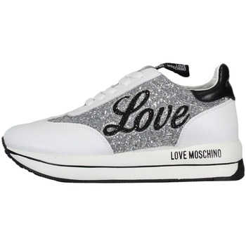 Chaussures Femme Baskets mode Love Moschino JA15384G1FJJ190A Blanc