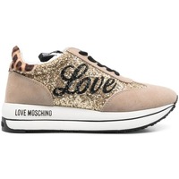 Chaussures Femme Baskets mode Love Moschino JA15384G1FJJ390A Beige