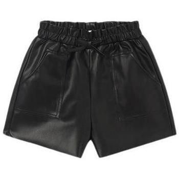 Vêtements Fille Shorts Garden-print / Bermudas Mayoral  Noir