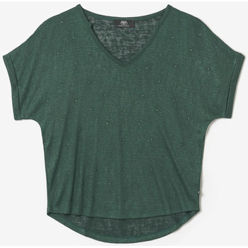 Vêtements Femme T-shirts & Polos T-shirt Frankiegi Rose Clairises T-shirt bijou vert sapin Vert
