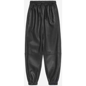 Vêtements Fille Pantalons The Divine Factoryises Pantalon minetgi en synthétique noir Noir