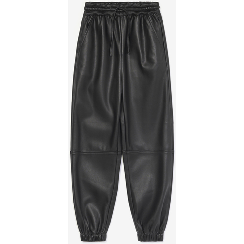 Vêtements Fille Pantalons Le Temps des Cerises Pantalon minetgi en synthétique noir Noir