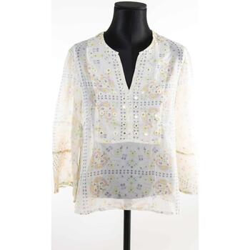 Vêtements Femme Débardeurs / T-shirts sans manche Antik Batik Top en coton Blanc