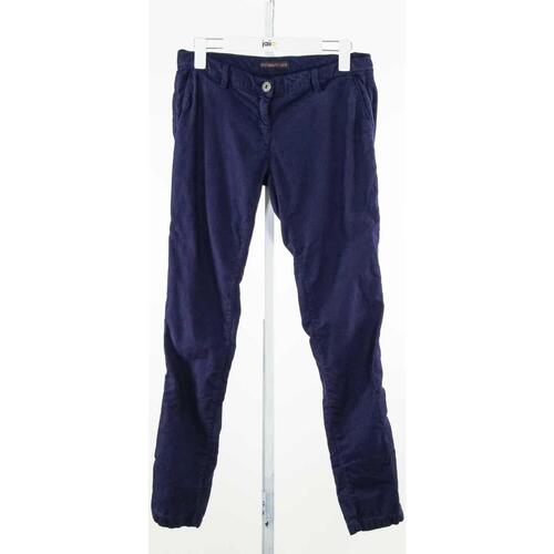Trussardi Pantalon en coton Bleu - Vêtements Pantalons Femme 24,15 €