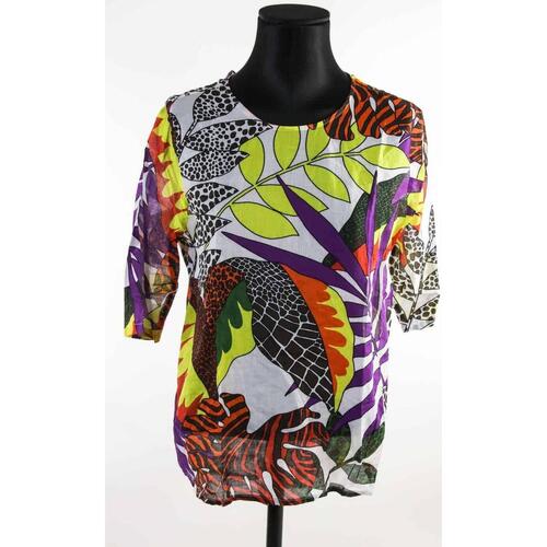 Vêtements Femme Débardeurs / T-shirts sans manche Roseanna Top en coton Multicolore