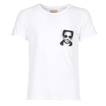 Vêtements Homme T-shirts manches courtes Eleven Paris LENNYPOCK MEN Blanc