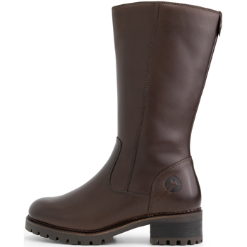 Chaussures Femme Boots Travelin' Fitjar Marron