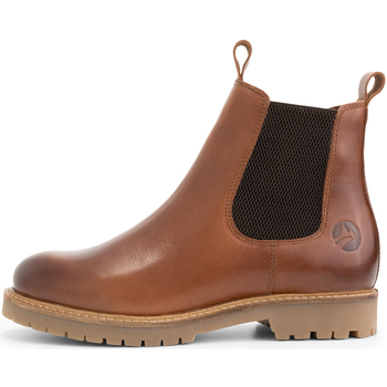 Chaussures Femme Low boots Travelin' Rosseland Chelsea Marron