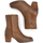 Chaussures Femme Low boots Mysa Cuir de coquelicot Marron
