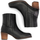 Chaussures Femme Low boots Mysa Pentas Cuir Noir