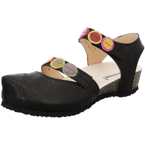 Femme Chaussures Chaussures plates Sandales plates en coloris Noir Sandales Think 