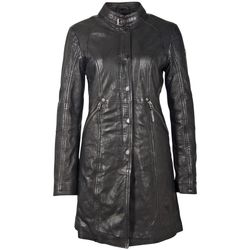 Vêtements Vestes en cuir / synthétiques Gipsy Marsha Noir Beige