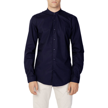 Vêtements Homme Chemises manches longues Antony Morato MMSL00692-FA400078 Bleu