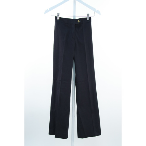 Vêtements midi Pantalons Givenchy belt Pantalon en coton Bleu