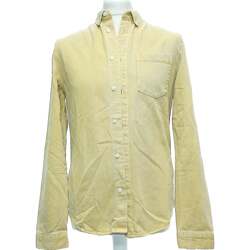 Vêtements Homme Chemises manches longues Zara 36 - T1 - S Jaune