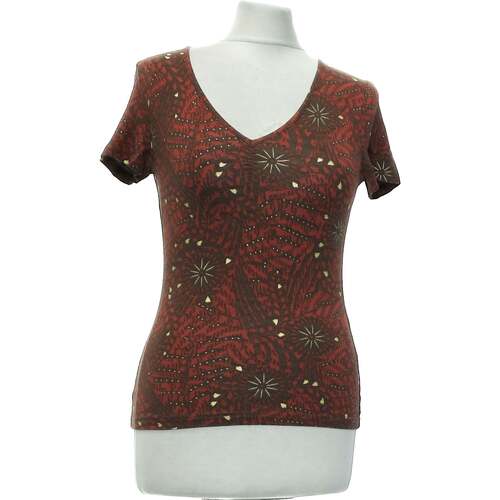 Vêtements Femme T-shirts & Polos 1.2.3 top manches courtes  34 - T0 - XS Rouge Rouge