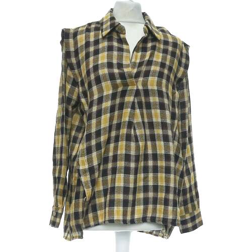 Vêtements Femme Tops / Blouses Mango blouse  36 - T1 - S Jaune Jaune