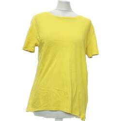 Vêtements Femme T-shirts & Polos Zara top manches courtes  38 - T2 - M Jaune Jaune