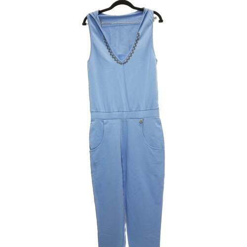 Vêtements Femme Combinaisons / Salopettes Met combi-pantalon  38 - T2 - M Bleu Bleu
