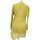 Vêtements Femme T-shirts & Polos Zara top manches longues  36 - T1 - S Jaune Jaune