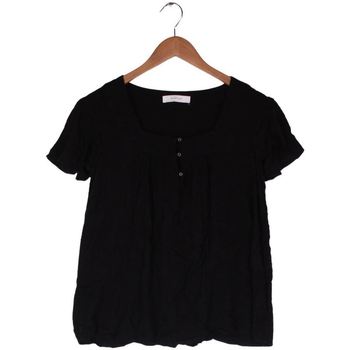 Vêtements Femme T-shirts manches courtes Promod Tee-shirt  - Taille 40 Noir