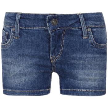VêWork Fille Shorts / Bermudas Pepe jeans  Bleu