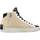 Chaussures Femme Baskets mode Crime London HIGH TOP DISTRESSED Beige