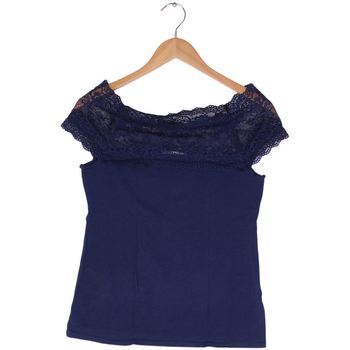 Vêtements Femme T-shirts manches courtes Cache Cache Tee-shirt  - Taille 38 Bleu