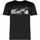 Vêtements Homme T-shirts manches courtes Les Hommes LLT202-717P | Round Neck T-Shirt Noir