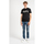 Vêtements Homme T-shirts manches courtes Les Hommes LLT202-717P | Round Neck T-Shirt Noir