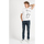 Vêtements Homme T-shirts manches courtes Les Hommes LKT219-700P | Round Neck T-Shirt Blanc