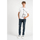 Vêtements Homme T-shirts manches courtes Les Hommes LKT219-700P | Round Neck T-Shirt Blanc