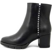 Chaussures Femme Boots Tamaris Femme Chaussure, Bottine, Cuir Douce, Zip-25330 Noir