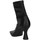 Chaussures Femme Low boots Steve Madden SAINTLY Bottes et bottines Femme Cuir noir Noir