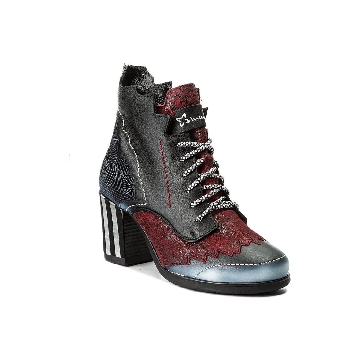 Chaussures Femme Boots Maciejka 03190-01 Noir