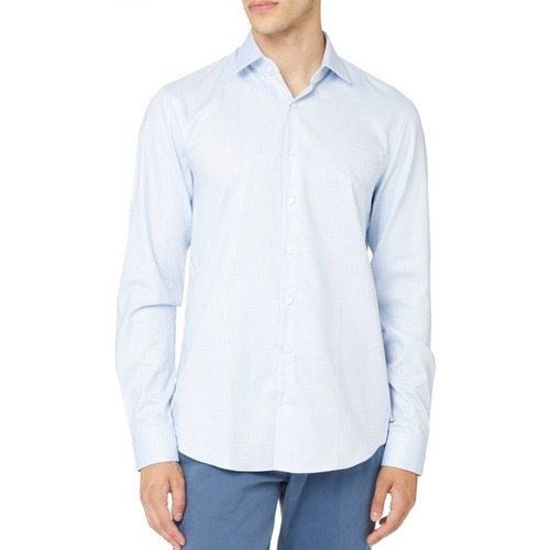 Vêtements Homme Chemises manches longues Calvin Klein jacket Jeans K10K109832 Bleu