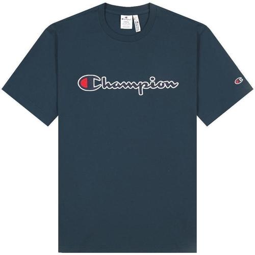Vêtements Garçon Moschino Kids stud-embellished logo t-shirt Champion  Bleu