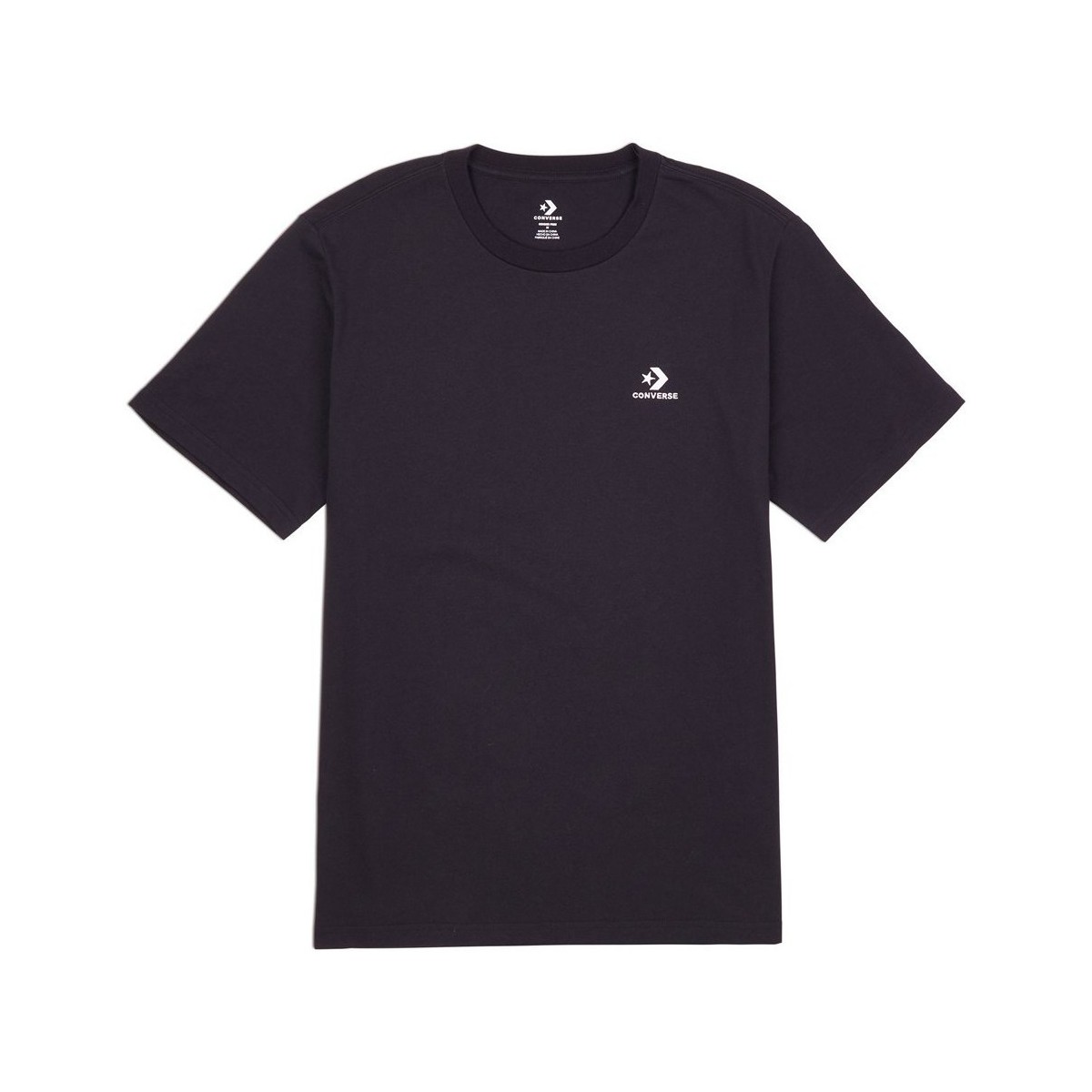 Vêtements Homme T-shirts manches courtes Converse Goto Embroidered Star Chevron Noir