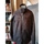 Vêtements Homme Vestes en cuir / synthétiques Emporio Armani set logo-embroidered venste homme taille 40 Marron