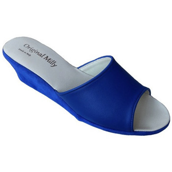 Chaussures Femme Mules Original Milly PANTOUFLES DE CHAMBRE MILLY - 1103 Bleu